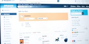 Amazon Seller Central dashboard interface for creating ASINs.