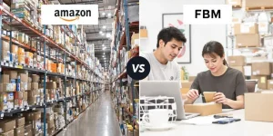 Contrast of warehouse efficiency and manual packing process.