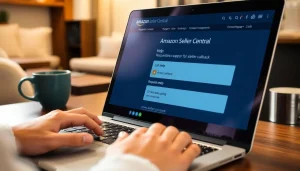Navigating Amazon Seller Central for support options.