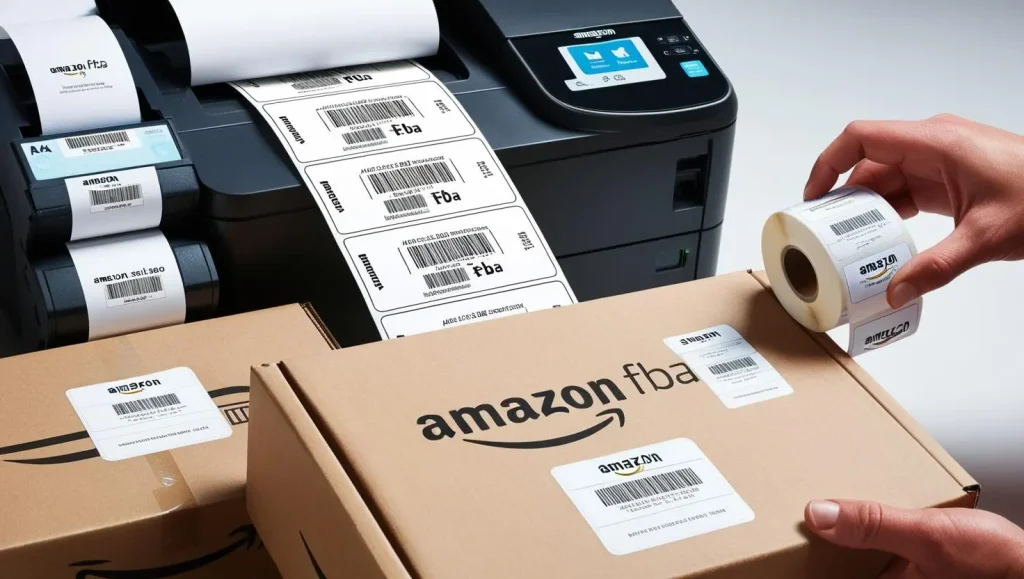 printers printing multiple different amazon fba labels
