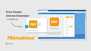 FBAmultitool price tracking chrome extension installing on google chrome browser