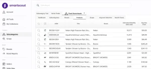 smartscout screenshot