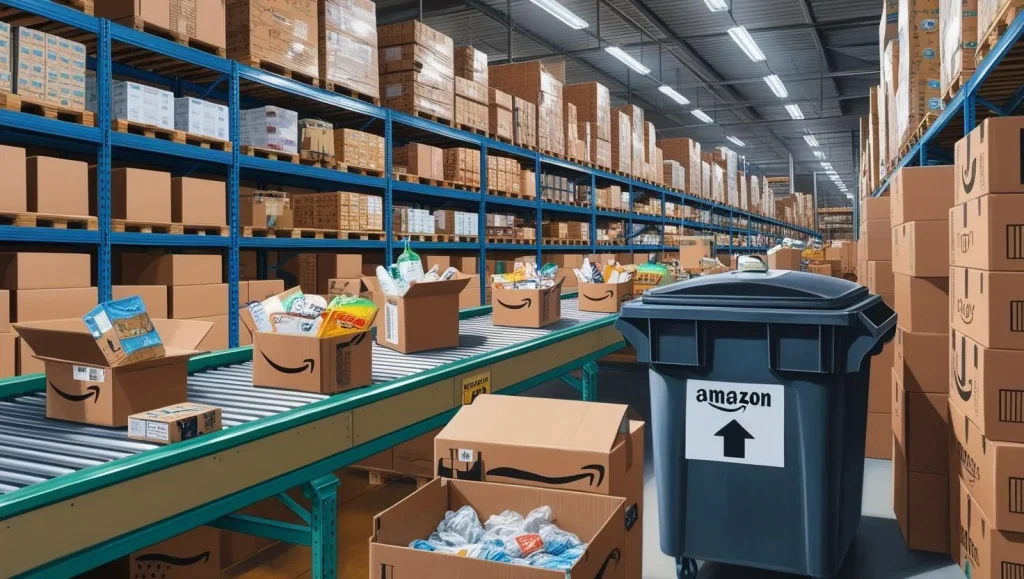 amazon warehouse disposing of seller products